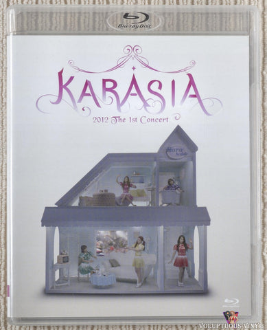 KARA ‎– 1st Japan Tour 2012 Karasia (2012) 2 x Blu-ray, Japanese Press