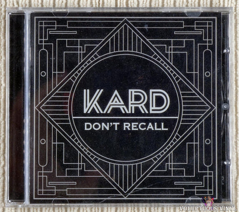 KARD ‎– K.A.R.D Project Vol. 2 [Don't Recall] CD front cover