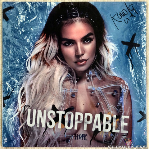 Karol G ‎– Unstoppable vinyl record front cover