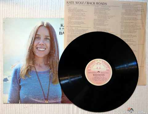 Kate Wolf & The Wildwood Flower ‎– Back Roads vinyl record