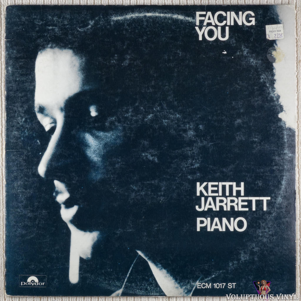 Keith Jarrett ‎– Facing You vinyl record front cover