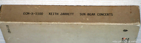 Keith Jarrett ‎– Sun Bear Concerts - Vinyl Record - Spine