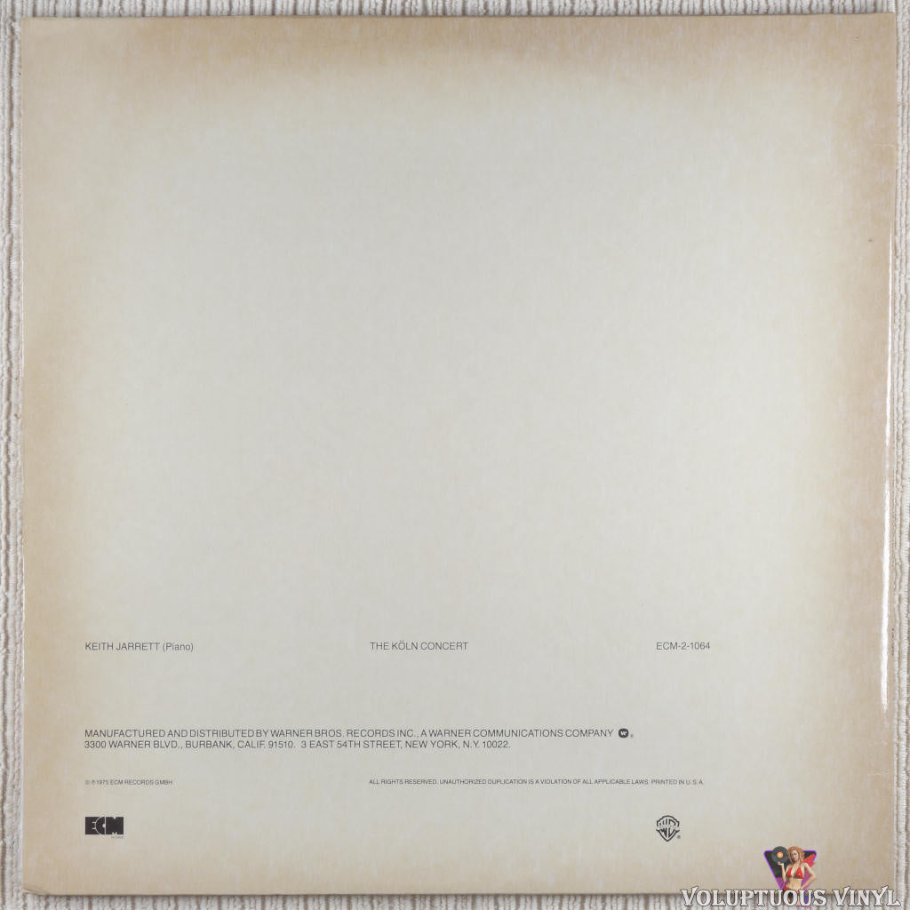 Keith Jarrett ‎– The Köln Concert (?) 2 × Vinyl, LP, Album, Stereo