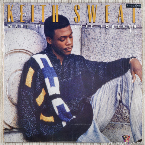Keith Sweat – Make It Last Forever vinyl record front cover
