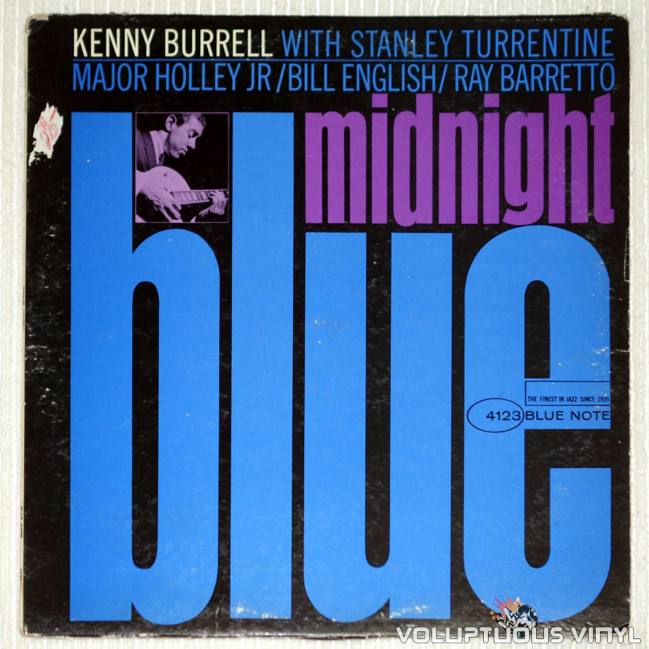 Kenny Burrell ‎– Midnight Blue - Vinyl Record - Front Cover