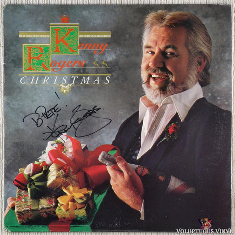 Kenny Rogers – Christmas vinyl record front cover