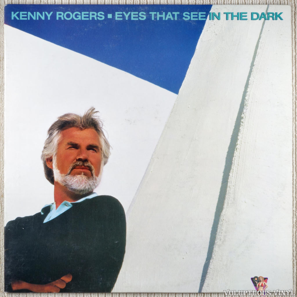 Kenny Rogers – Eyes That See In The Dark vinyl record front cover