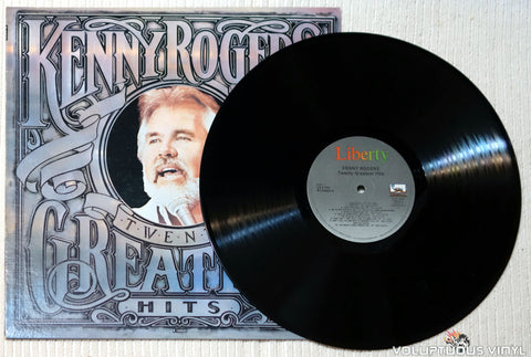 Kenny Rogers ‎– Twenty Greatest Hits vinyl record