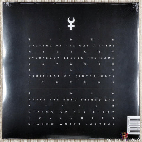 Kerli – Shadow Works vinyl record back cover