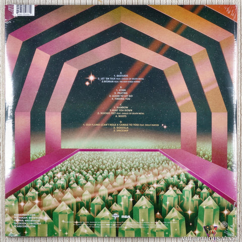 Kesha – Rainbow vinyl record back cover