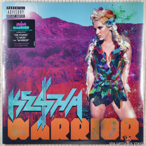 Kesha – Warrior vinyl record front cover