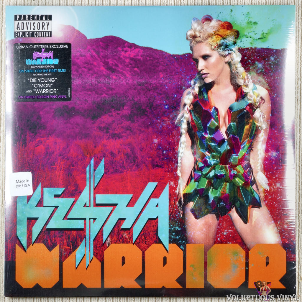 Kesha – Warrior vinyl record front cover