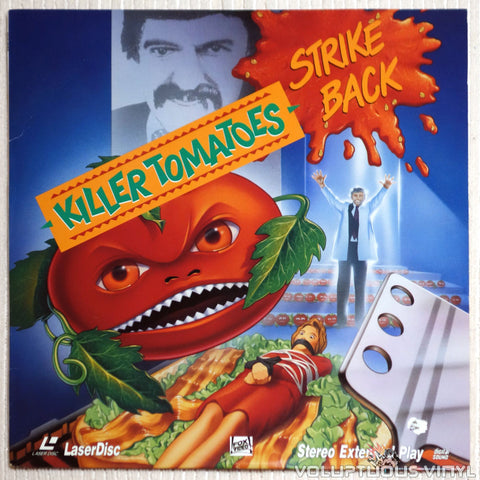 Killer Tomatoes Strike Back - Laserdisc - Front Cover