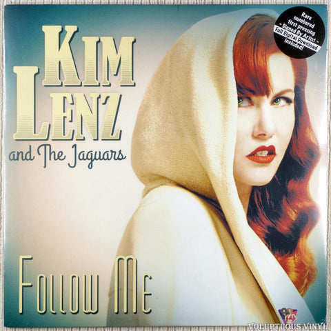 Kim Lenz And The Jaguars ‎– Follow Me vinyl record front cover