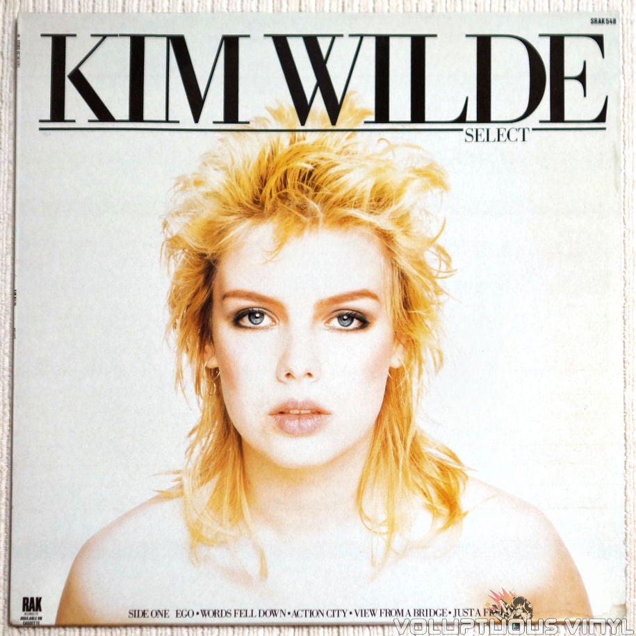 Kim Wilde ‎– Select - Vinyl Record - Front Cover