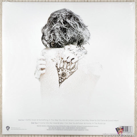Kimbra ‎– Vows vinyl record back cover