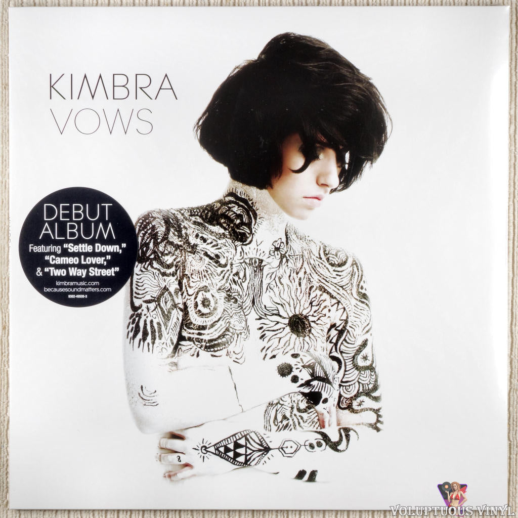 Kimbra ‎– Vows vinyl record front cover