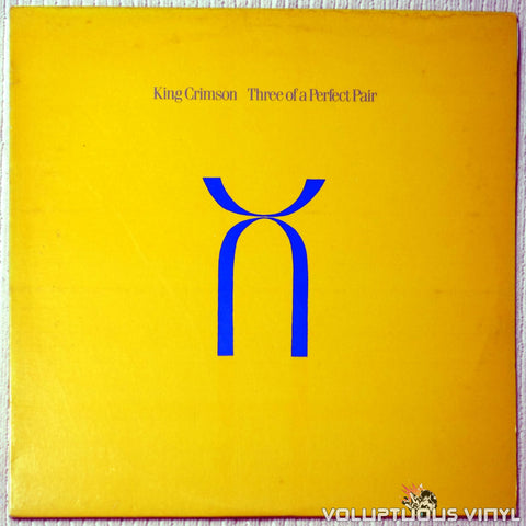 King Crimson ‎– Three Of A Perfect Pair - Vinyl Record - Front Cover