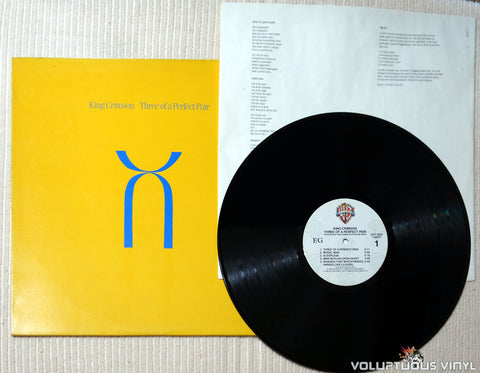 King Crimson ‎– Three Of A Perfect Pair - Vinyl Record