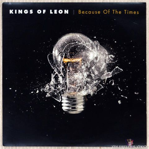 Kings Of Leon ‎– Because Of The Times vinyl record front cover