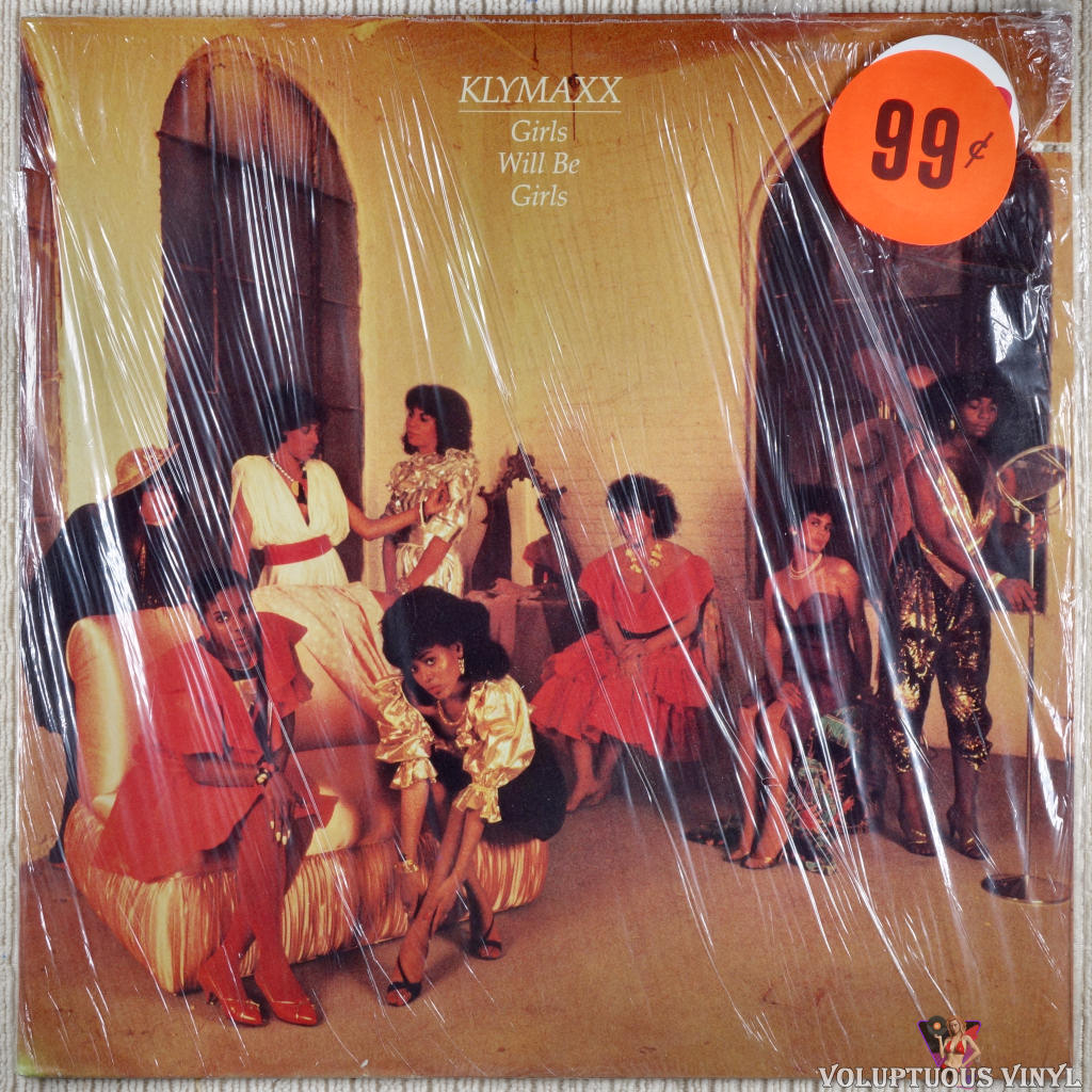 Klymaxx ‎– Girls Will Be Girls vinyl record front cover
