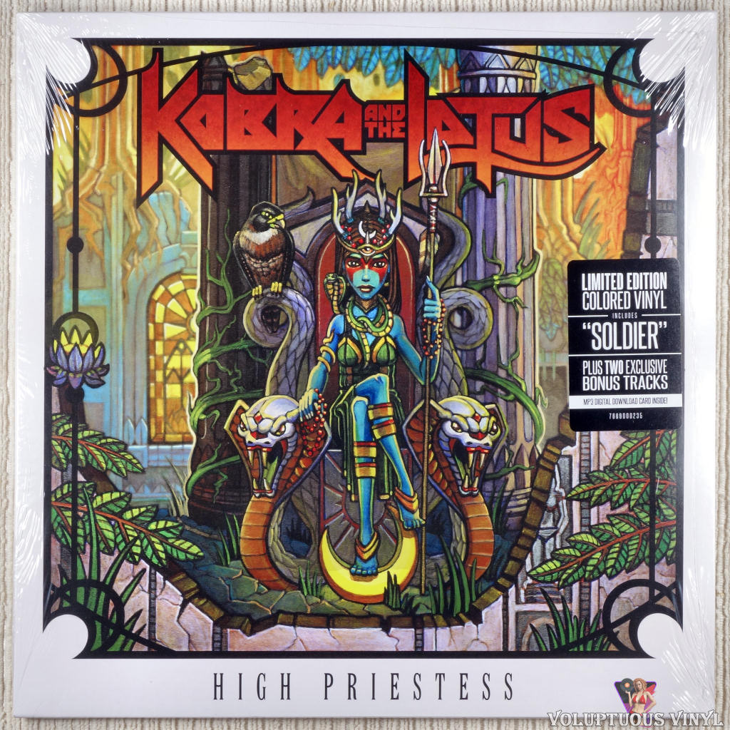 Kobra And The Lotus ‎– High Priestess vinyl record front cover