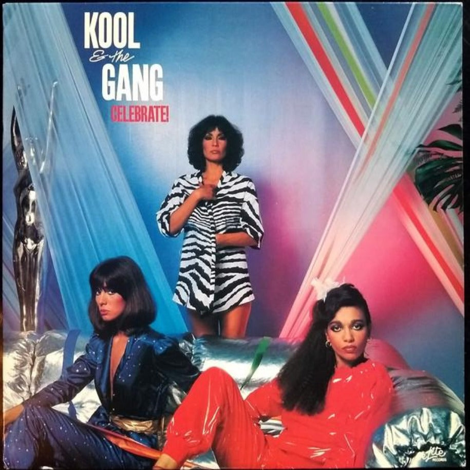 Kool & The Gang ‎– Celebrate! vinyl record front cover