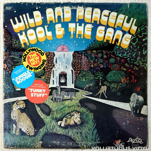 Kool & The Gang ‎– Wild And Peaceful vinyl record front cover