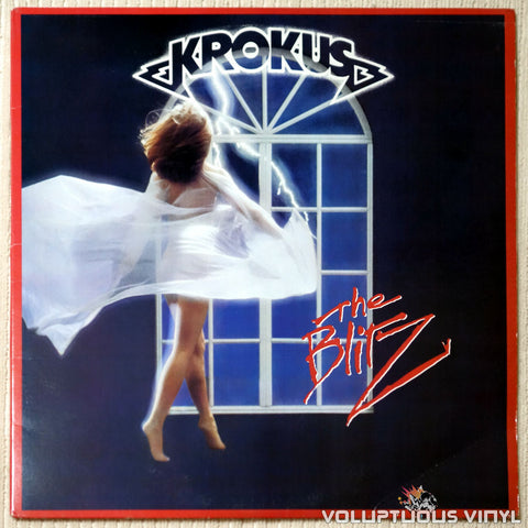 Krokus ‎– The Blitz - Vinyl Record - Front Cover