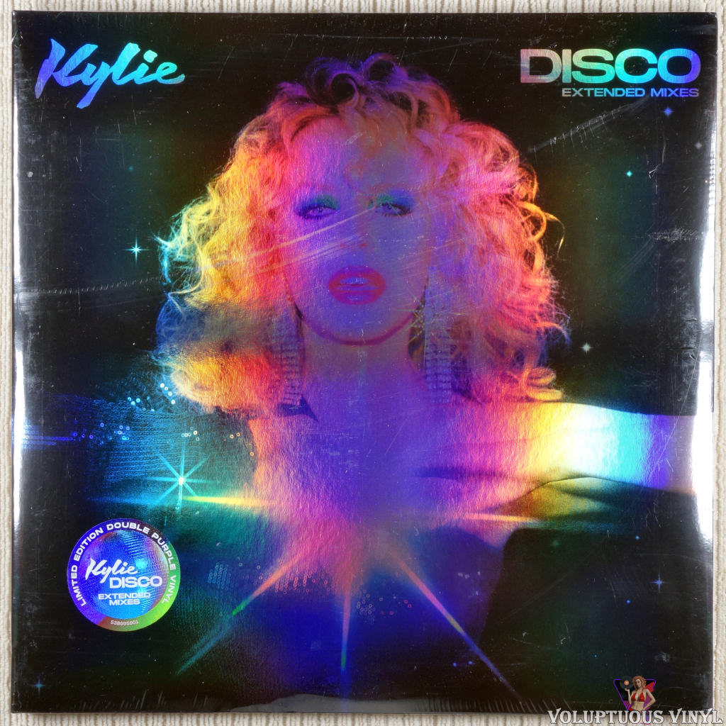 KYLIE MINOGUE DISCO DELUXE MARBLED LIMITED DOUBLE VINYL LP SIGNED  AUTOGRAPHED CD