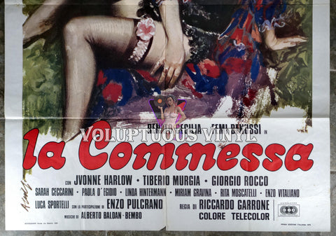 La Commessa (1975) - Italian 2F - Femi Benussi movie poster bottom half