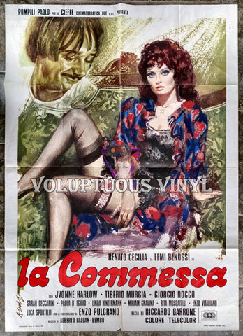 La Commessa (1975) - Italian 2F - Femi Benussi movie poster
