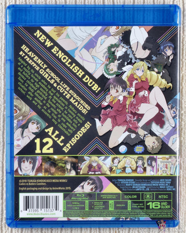 Ladies Versus Butlers! Blu-ray back cover