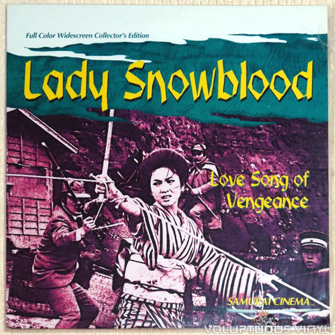 Lady Snowblood 2: Love Song of Vengeance - Laserdisc - Front Cover
