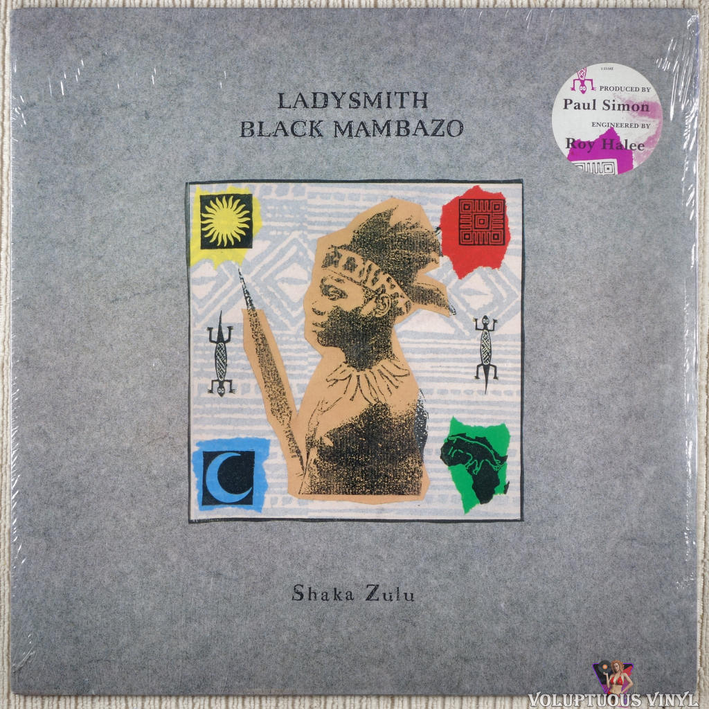 Ladysmith Black Mambazo – Shaka Zulu vinyl record front cover