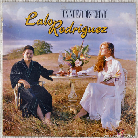 Lalo Rodriguez ‎– Un Nuevo Despertar vinyl record front cover