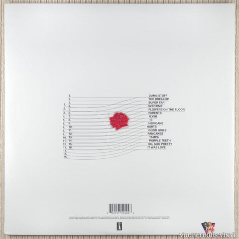 LANY ‎– LANY vinyl record back cover