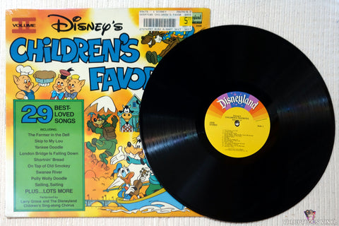 Larry Groce And The Disneyland Children's Sing-Along Chorus ‎– Disney's Children's Favorites Volume II vinyl record