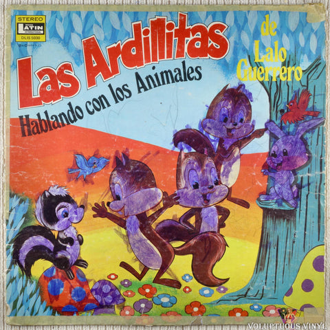 Las Ardillitas De Lalo Guerrero – Hablando Con Los Animales vinyl record front cover