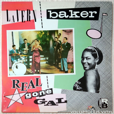 LaVern Baker ‎– Real Gone Gal vinyl record front cover