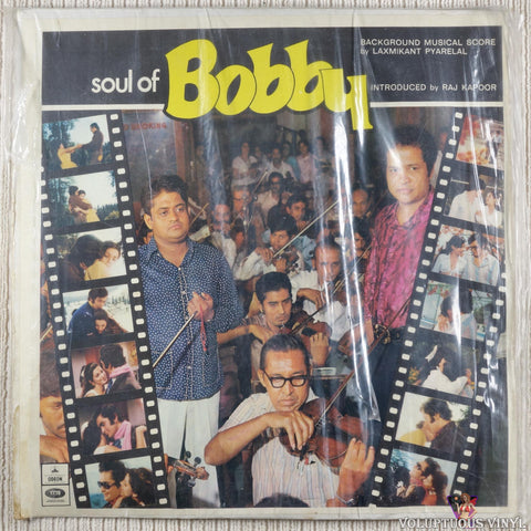 Laxmikant Pyarelal ‎– Soul Of Bobby vinyl record front cover