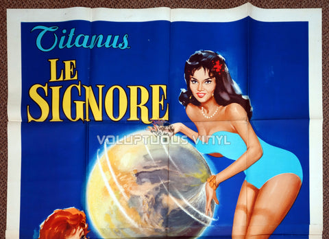 Le Signore - Italian 4F Movie Poster - Top Half - Chelo Alonso