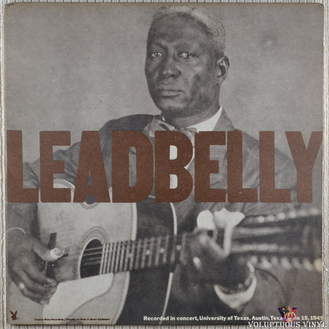 Leadbelly ‎– Leadbelly vinyl record front cover