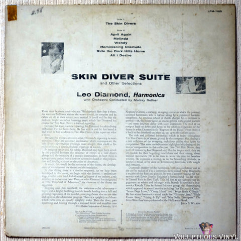 Leo Diamond And His Orchestra ‎– Skin Diver Suite And Other Selections vinyl record back cover
