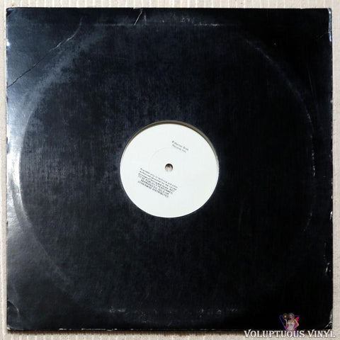 Leo Sayer ‎– Leo Sayer vinyl record test pressing back cover