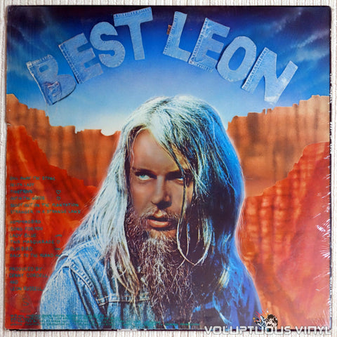 Leon Russell ‎– Best Of Leon - Vinyl Record - Back Cover