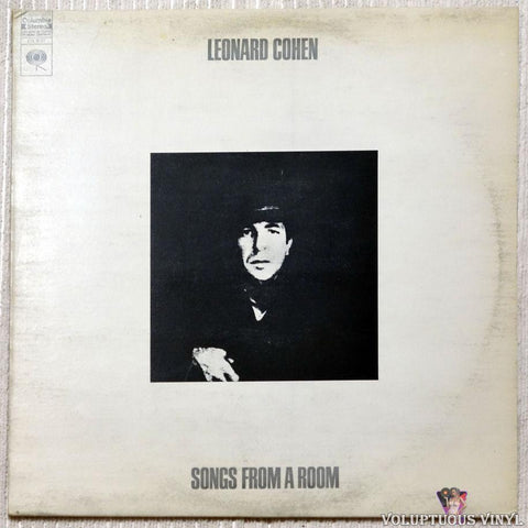 Leonard Cohen ‎– Songs From A Room vinyl record front cover