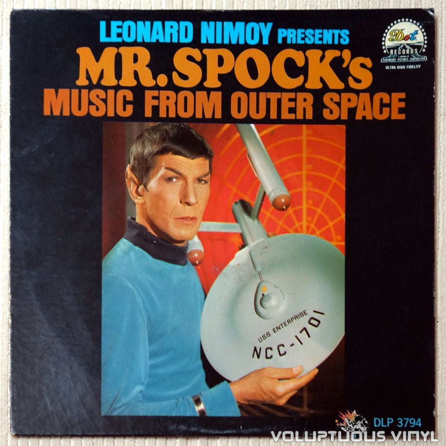 Leonard Nimoy ‎– Presents Mr. Spock's Music From Outer Space - Vinyl Record - Front Cover