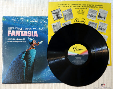 Leopold Stokowski And The Philadelphia Orchestra ‎– Selections From Walt Disney's Fantasia vinyl record