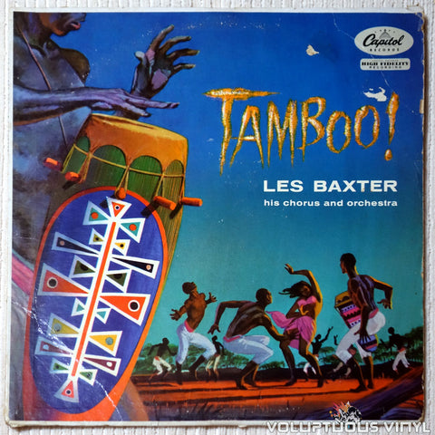 Les Baxter, His Chorus And Orchestra ‎– Tamboo! vinyl record front cover